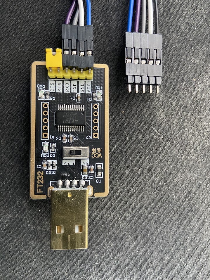 TTL wiring (zoom)